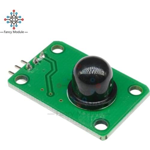 Pyroelectric Infrared sensor Human Body Detecting PIR Motion Sensor Module for Arduino MCU 011050 black optical lens bte16-19