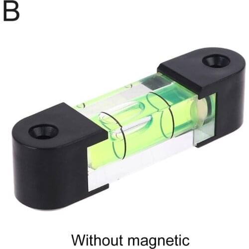 Plastic Long Level Magnetic Level Bubble Beads High Precision Level Cylinder Level Horizontal Bead Level Bubble 68*16*18