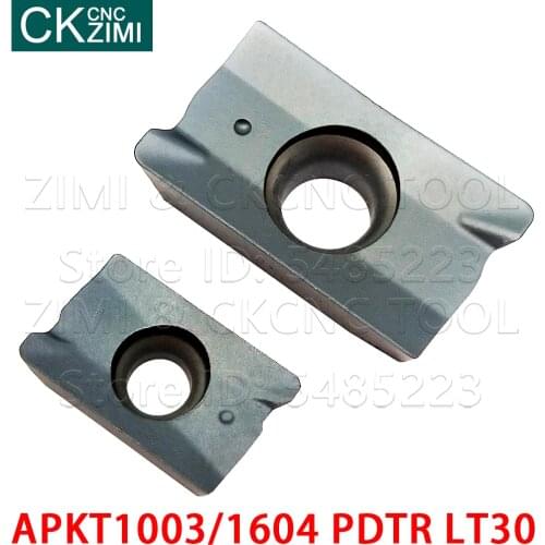 APKT 1003 PDTR APKT1003PDTR LT30 APKT 1604 PDTR APKT1604PDTR LT30 Carbide insert milling inserts tools APKT CNC Metal lathe tool