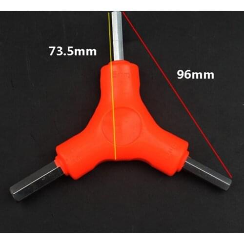 1pc Internal Hexagonal Wrench 2.5-3-4MM 3-4-5MM 4-5-6MM 5-6-8MM Y Type Socket Head Wrench Bicycle Repair Kit