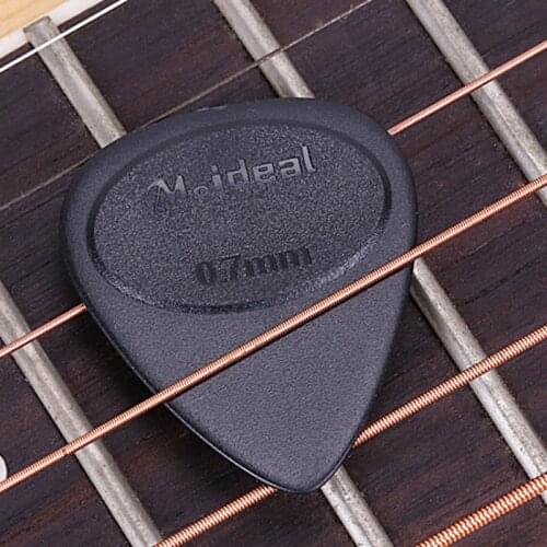 10 Pcs Picks 0.7mm Thickness Accessories Durable for Electric Guitar Bass Ukulele WHShopping