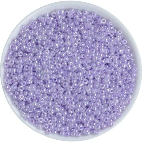1000Pcs Light Purple Beads 2 Mm Czech Crystal Seed Spacer Loose Beads for Jewelry DIY Accessories Wholesale