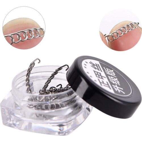 12pcs Nail Art Ingrown Toenails Correction Wire Recover Care Paronychia File Patch Corrector Foot Pedicure Tool