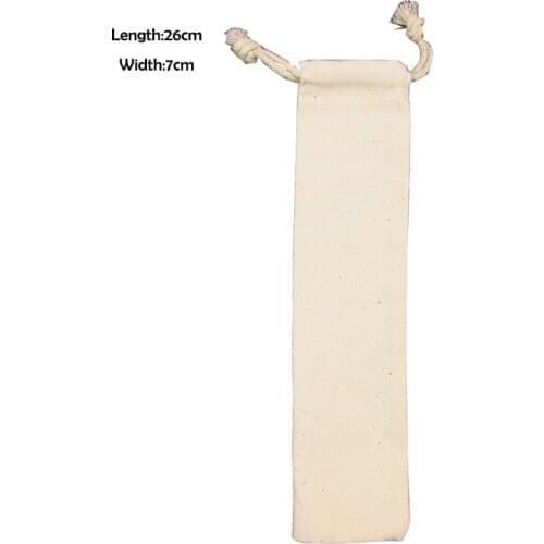 500pcs/lot non-woven fabric storage bag/pouch for stainless steel straws/chopsticks/dinnerware