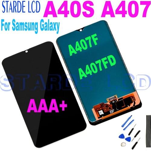 6.2" AAA+ LCD For Samsung Galaxy A40S A407 A407F A407FD LCD Display Touch Screen Digitizer Assembly for Samsung A40S LCD Screen
