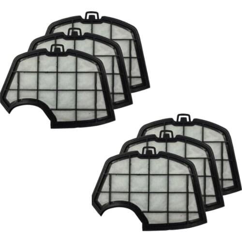 6PCS For Vorwerk Kobold Replace Filters Motor Protection VK150 VK140 Accessories