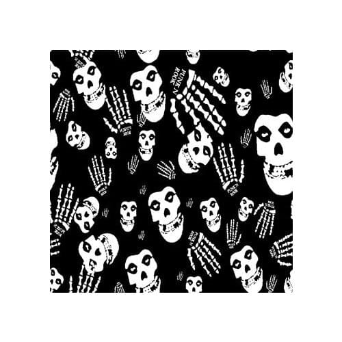 2018 New Fashion Hip Hop Black Hip-Hop Punk Skull Bandana Headband Wrap Scarf For Men/WomenHead Scarf Scarves Free Shipping