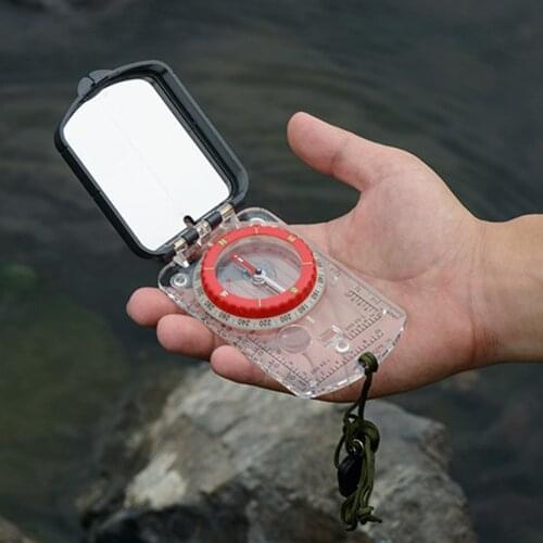 Hot Sale Outdoor Camping Compass Geologic Fluorescent Compass Portable Digital Compass Outdoor Climbing Hiking Camping Tools