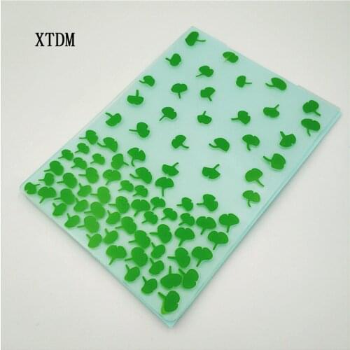 HOT plastic lotus leaf template craft card making paper card album wedding decoration scrapbooking Embossing folders