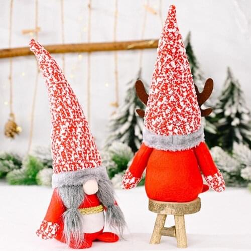 Good Plush Dwarf Toy Party Decorations Faceless Doll Portable Wear Resistant