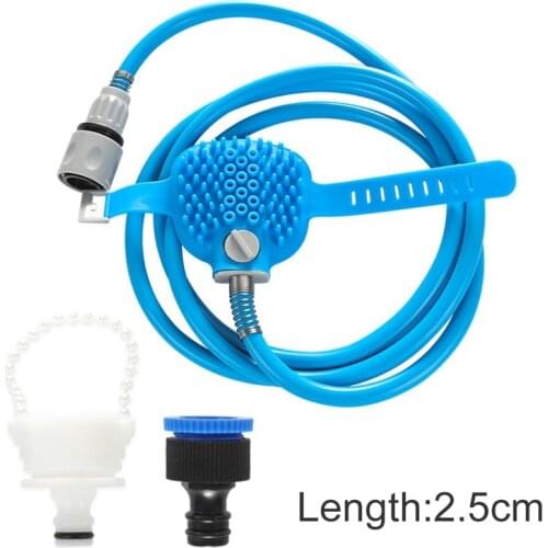 Pet Bath Artifact Dog Beauty Tools Pet Bath Massage Spray Shower Cleaning Washing Bath Sprayers Dog Brush Pet Supplies Wholesale