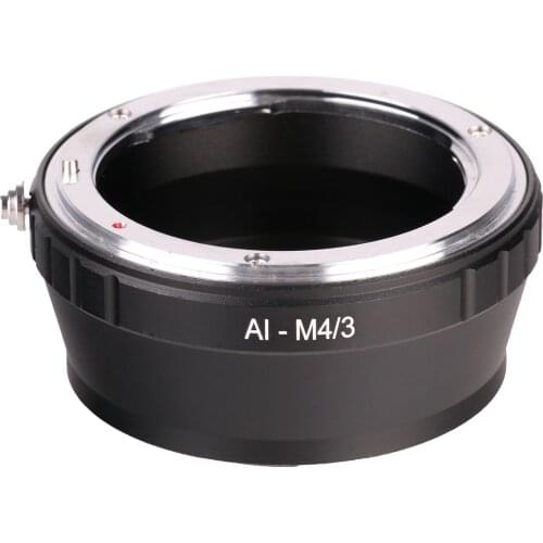 AI-M4/3 Camera Lens Adapter Mount Adapter Ring for Nikon F AI AF Lens to Micro 4/3 Olympus Panasonic