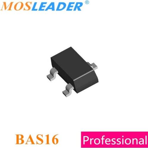 Mosleader BAS16 A6 SOT23 3000PCS BAS16H Switching diodes Made in China High quality