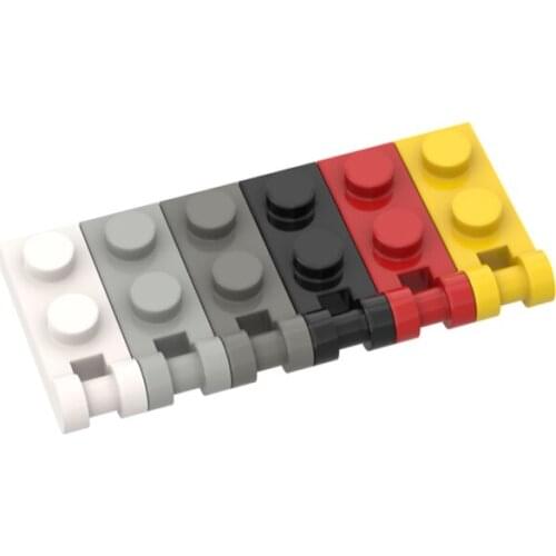10PCS Plate Brick 60478 1x2 For Building Blocks Parts DIY Educational Creative gift Toys