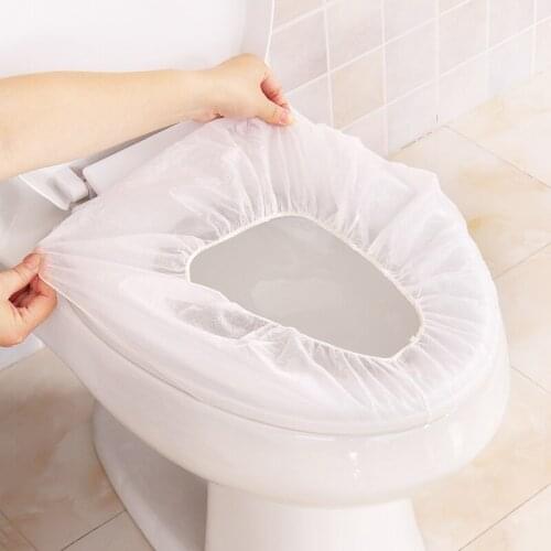 Carta Usa E Getta Tavolette Copriwater Protezione Campeggio Viaggio Igienico Toilet Zerbino Pad Cuscino Da Bagno Forniture Set