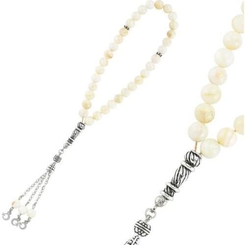 Sphere Shaped Mother of Pearl Rosary