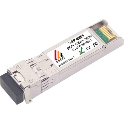 SFP+ Transceiver 10G 850nm MMF 300m Module