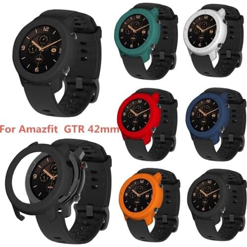 Protective Case Cover For Xiaomi Amazfit Gtr 42mm Bracelet Protector Frame For Huami Gtr Smart Watch Protect Shell Accessories