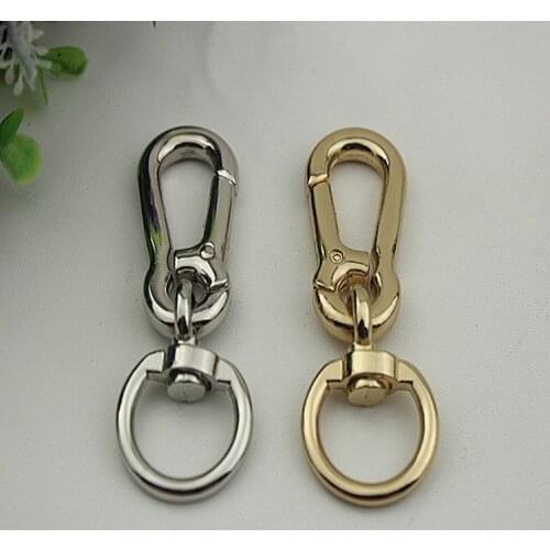 2pcs mix orders 20mm Lobster Clasp Swivel Snap Hooks For Bag Keyring Holder Diy Accessories Bag Clip dog buckle Chain Ring