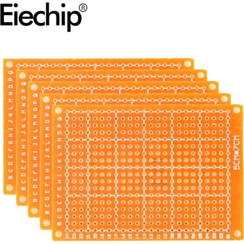 20pcs/lot Universal PCB Board 5x7 7x9 9x15 12x18 Prototype Paper PCB Printed Circuit Board For Arduino Electronic Copper Plate