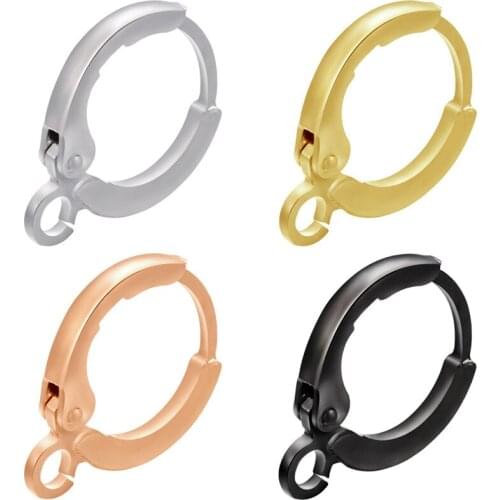 2021 Korean Glossy Fashion Simple Trendy Womens Accessories Piercing Bijoux Femme Vintage Copper Couple Earrings