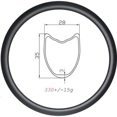 330g SL 35mm deep 700C all road gravel carbon rims disc tubular UL 28mm wide 16H 18H 20H 21H 24H 28H 32H UD 3K 12K matte glossy