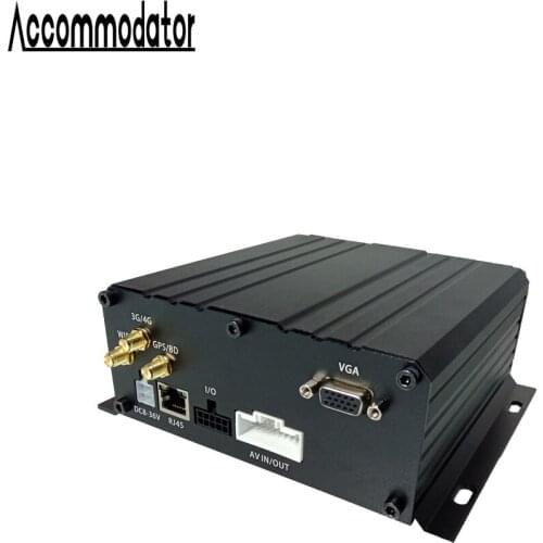 4channel 1080P high definition AHD Mobile DVR with 4g GPS Wifi H.265 high profile video compression