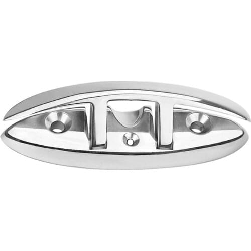 6 '' Boat Cleat Mooring Light From 316 Stainless Steel For Boat Marine Yacht, Foldable