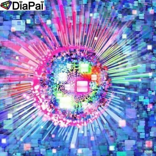 DiaPai Diamond Painting 5D DIY 100% Full Square/Round Drill "Color landscape" Diamond Embroidery Cross Stitch 3D Decor A24264