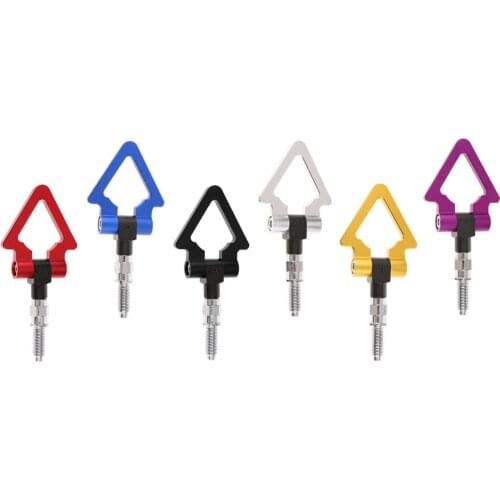 Car Triangle Trailer Auto Front Rear Tow Hook for BMW European Models Vehicles Aluminum Alloy