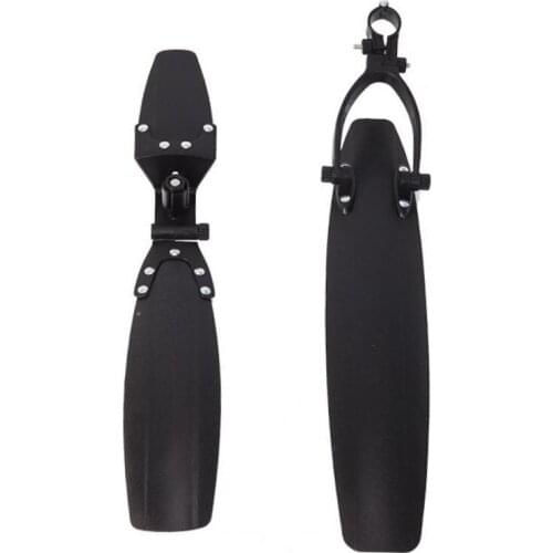 2Pcs Adjustable Mountain Road Bike Mudguard Front Rear Fenders Bicycle Accessory Bike Mudguard