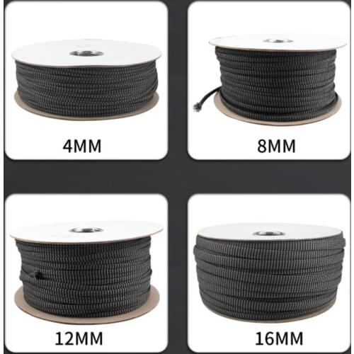 Audiophile Hifi Audio Power Cable Protector Nylon Shock Absorber Net Shielded Nets 20M