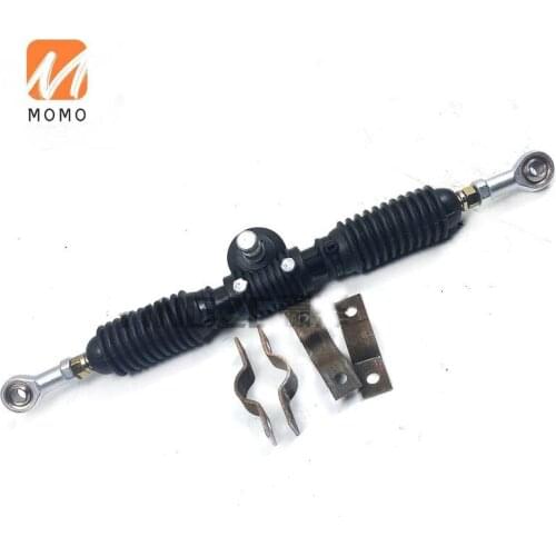Buggy Quad 320MM Ball Joint 10MM Power GO KART Steering Gear Rack Pinion Box