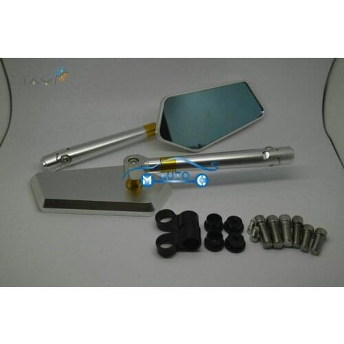 CNC 8MM 10MM Tomok Rear Side 3D Mirrors Fit For Ducati MONSTER M400 M600 M900 M750 M696 M796 M1100 600 750 900 1000 620 IE 800 D