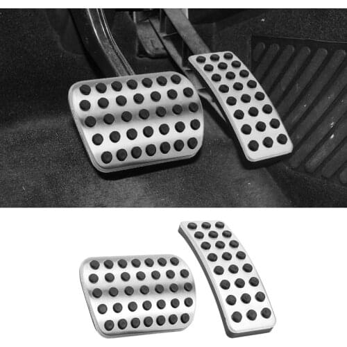 For Mercedes A B R Classe W176 W177 W164 W245 W246 C118 W167 W168 W247 CLA GLA GLE ML AMG Car Accelerator Brake FootRest Pedals
