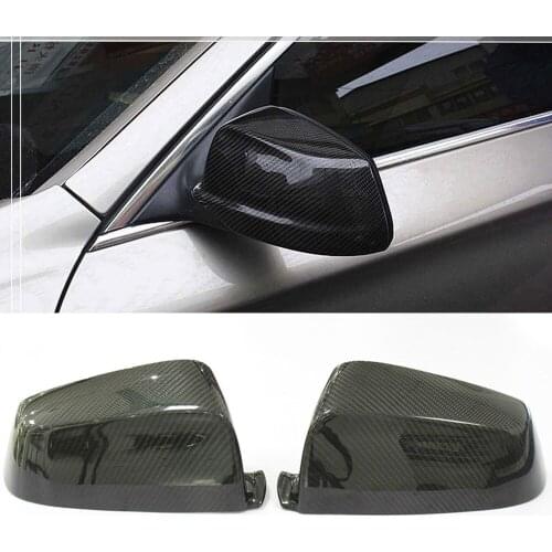 For BMW Modified 5 Series F12 F13 E60 5GT 6 7 Series Dry Carbon Fiber Rearview Mirror Shell Cover Car Accessories