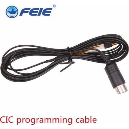 Hot Sale programming wire cable compatible for RIC, CIC, BTE hearing aid Pro Digital Listening Devices Programmer Drop Shipping