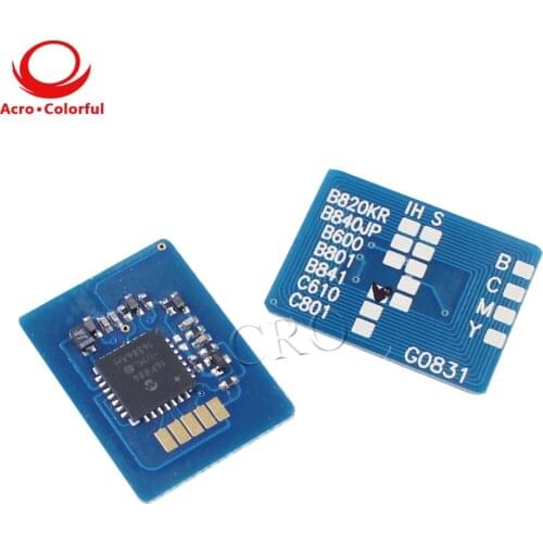Laser printer cartridge reset toner chip for OKI B841 B801 B821 821dn 801n used in Japan