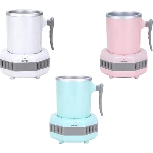Electric Summer Drink Cooler Kettle Drink Chiller Portable Quick Electric Beverage Cup Cooler Ice Making for Milk Coffee