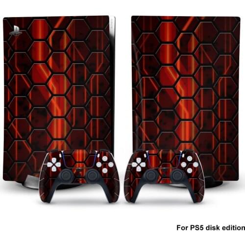 Magic PS5 Standard Disc Edition Skin Sticker Decal Cover for PlayStation 5 Console & Controller PS5 Skin Sticker Vinyl