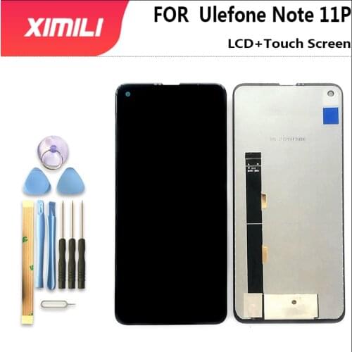 New ULEFONE NOTE 11P LCD Display+Touch Screen Digitizer 6.55" 100% Original LCD+Touch Digitizer for ULEFONE NOTE 11P Replacement
