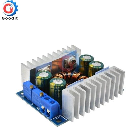 DC-DC Step Down Buck Converter Module Adjustable 5-30V to 1.25-30V 8A Step Up/Down Converter Module Voltage Regulator for Car