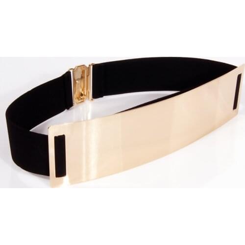 Hot Designer Belts for Woman Gold Silver Brand Belt Classy Elastic ceinture femme 5 color belt ladies Apparel Accessory