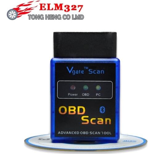 Lowest Price Vgate elm327 V1.5 obd2 Bluetooth vgate scanner OBD2 / OBDII mini elm 327 v1.5 support J1850 code Reader scanner