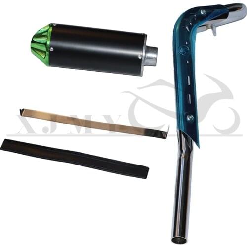 Honda XR50 CRF50 motorcycle CNC exhaust pipe system muffler 110cc 125cc 140cc pit off-road vehicle