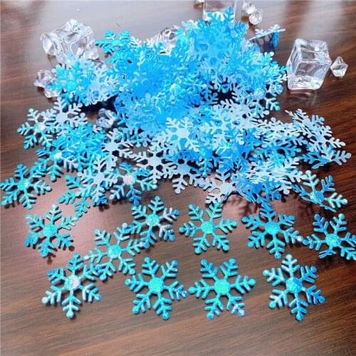 Frozen Party Snowflake Fake Now Christmas Decorations for Home Winter Wonderland Party Decorations Wedding Party Decor Navidad