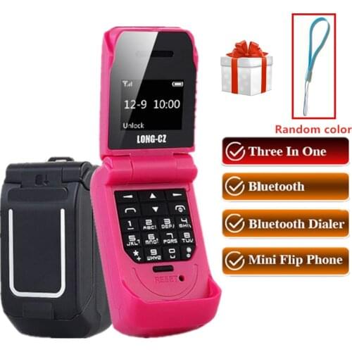 Smallest mobile Phone LONG-CZ J9 0.66" mini Screen cellphone wireless Bluetooth Dialer Magic Voice change FM Radio SOS Celular
