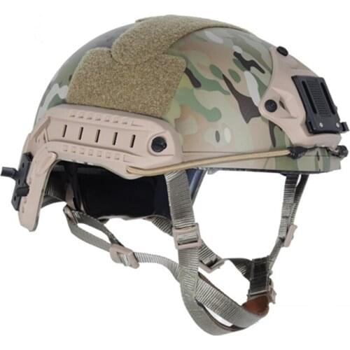 FMA Tactical Helmets FAST PJ Ballistic Type Ballistic Helmet Multicam for Hunting and Airsoft Protective TB460
