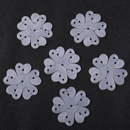 50PCs Balloon Clips Wedding Decorations Birthday Party Baby Shower Foam Glue Stickers Balloon Clips Accessories Valentines