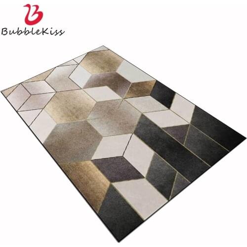 Bubble Kiss Geometric Carpets Nordic Rugs For Living Room Brown Black Floor Mat Modern Home Bedroom Decoration Tatami Lounge Rug